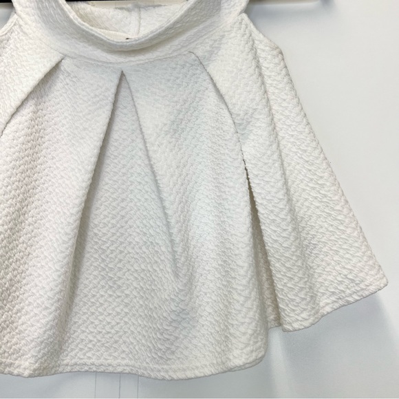 Free People Priscilla Off Shoulder Top Size XS White Flowy Tank - Picture 6 of 11